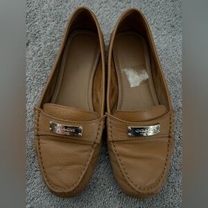 Coach Women's Brown Leather Loafers